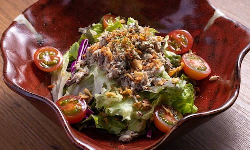 ツナのゴマドレサラダ